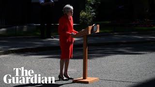 Prime minister Theresa May’s resignation speech in full