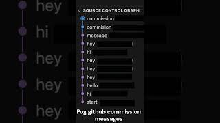 Git commission messages in a nutshell  #coding #funny #relatable #programmers #github #vscode #ikr