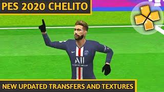 PES 2020 Chelito PSP | PPSSPP Emulator | New Updated Textures And Transfers | Best Graphics