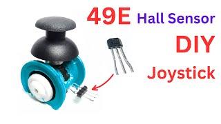 DIY Hall Effect Sensor Joystick SS49E A3144 #joystick #hallsensor  #sensor