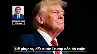 Người cần phải bỏ cuộc chính là Trump. Tại sao đảng Dân Chủ sai lầm quá lớn đối với TT Biden?