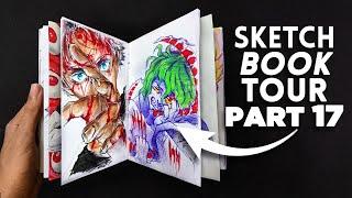 SKETCHBOOK TOUR Part 17(Laugh at my Drawings)