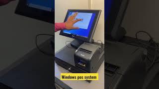 Windows touch pos system| #billingsoftware #pointofsale #billingsolutions#printer #aeps #posbilling