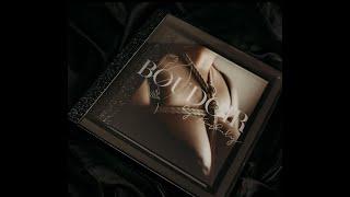 The Boudoir Album Handcrafting Process