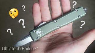 Microtech Ultratech failure to deploy/retract?