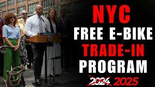 Free E-Bike Program! // NYC’s Answer To Battery fires