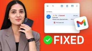 How to Fix Queued Problem in Gmail | Fix Queued Email Not Sending in Gmail