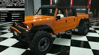 GTA 5 - Past DLC Vehicle Customization - Canis Kamacho (Jeep Crew Chief 715)