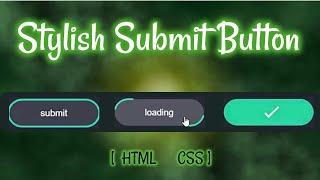 STYLISH SUBMIT BUTTON  |  HTML- CSS  |  OmniBits