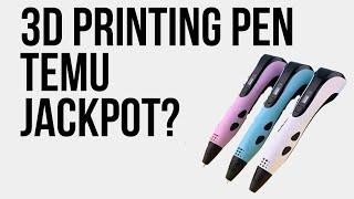 Temu 3D Print Pen Scam or Score???