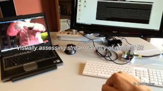 Wirelessly streaming a video from a Raspberry to a remote laptop