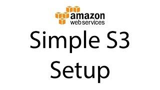 Setting up Amazon Web Services (AWS) S3 Bucket and IAM User