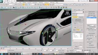 3ds Max Car Animation with Wheel Direction No plugin or Script