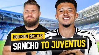 Jadon Sancho To Juventus? Howson Reacts