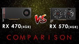 RX 570 (4GB) vs RX 470 (4GB) Gaming Benchmark
