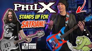 ‼️Phil X defends Satriani over Howard Stern Performance| Steve Vai & Wife visit Phil X’s house! 