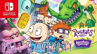 Rugrats: Adventures in Gameland - Nintendo Switch FULL Walkthrough Gameplay