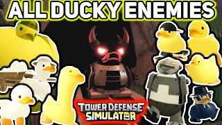 All Duck Hunt Enemies - Tower Defense Simulator