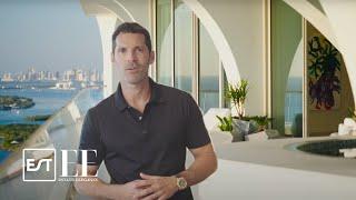 Touring a $39M Miami Penthouse With a 12,000 Square Foot Deck | Estate Elegance