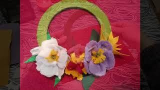 Seasonal Crafts Felt Wreath Making Tutorial