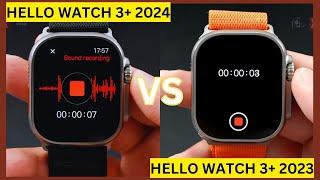 NEW Hello Watch 3+ [2024 Version] vs Hello Watch 3+ [Old Version] || Quick Comparison!
