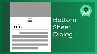 Modal Bottom Sheet Dialog in Android Studio Tutorial (Kotlin)