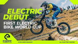 First Ever Electric Dirt Bike FIM World Cup: E-Xplorer Season 1 recap!