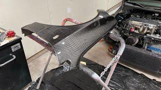 How to make carbon fiber fenders PART 1