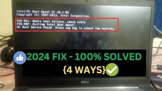 2024 FIX  How To Fix No Boot Device Found Press Any Key to Reboot the Machine