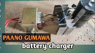 PAANO GUMAWA NANG BATTERY CHARGER | DODONG TUMANOT