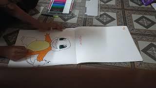 Charmander Colouring  Timelapse #pokefan #its #Me #Dhairya