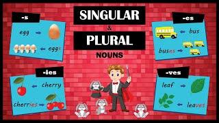 Singular and Plural Nouns | Learn the Rules to Make Plurals