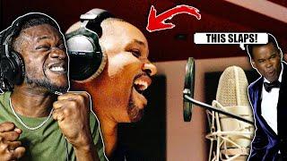 WILL SMITH FREESTYLES SLAP! | Messing around in the studio… (REACTION)