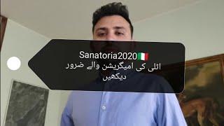 Sanatoria 2020 Italy | Italy immigration update