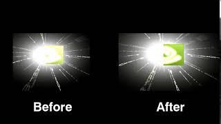 NVIDIA Logo Comparison (old and new)