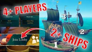 How to Play With MORE Than 4 People In Sea Of Thieves
