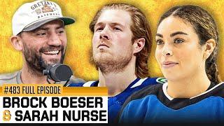 Brock Boeser & Sarah Nurse Let It Fly From Gretzkys Basement - Episode 483