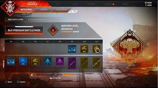 Apex Legends Season 8 Battle Pass - All Items - No commentary