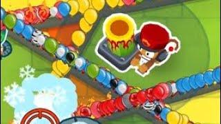 Minimum Possible Time! BTD6 Race Quest: "Keep Up with Biker Bones!" in 48.93 seconds!