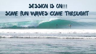 Session is on | kopraltuuf - BINGIN BEACH SURF 2021