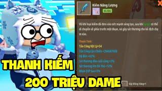 THANH KIẾM 200 TRIỆU SÁT THƯƠNG TRONG SINH TỒN CÓ THỰC SỰ TỒN TẠI? | MEOWPEO MINI WORLD