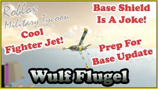 Wulf Flugel, Really Nice But Decent... Does That Make Sense? Military Tycoon Roblox