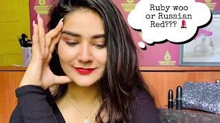 Best Red Lipper || RUBY WOO OR RUSSIAN RED || Reshmi Dutta