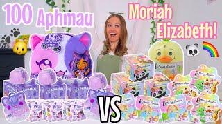 UNBOXING 100 *APHMAU* VS *MORIAH ELIZABETH* MYSTERY TOYS!!⁉️ (ULTIMATE BATTLE!🫢) Rhia Official