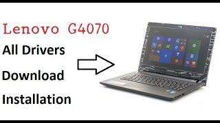 Lenovo G40 Laptop Drivers Download & Installtion