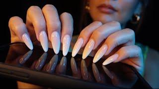 ASMR 100% Tapping for the BEST Sleep  long nails, no talking