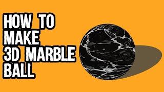 How to Make 3D Marble Ball in Adobe Illustrator