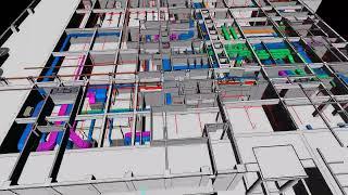 3D coordination of Mechanical, Electrical & Plumbing Services (MEP) : Mars BIM