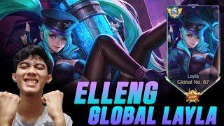 LIVE GLOBAL 67 LAYLA SOLO RANK MYTHIC KE IMORTAL   - MOBILE LEGENDS