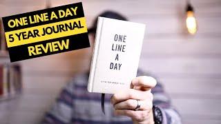 One Line A Day 5 Year Journal Review